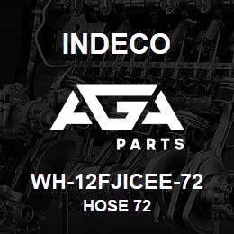 WH-12FJICEE-72 Indeco hose 72 | AGA Parts