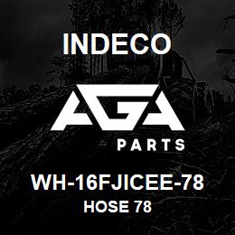 WH-16FJICEE-78 Indeco hose 78 | AGA Parts