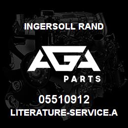 05510912 Ingersoll Rand LITERATURE-SERVICE.APDD720 | AGA Parts