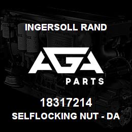 18317214 Ingersoll Rand SELFLOCKING NUT - DADO AUTOBLOCCANTE M8 DIN980 | AGA Parts