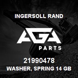 21990478 Ingersoll Rand WASHER, SPRING 14 GB93-87 | AGA Parts