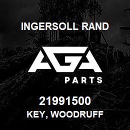 21991500 Ingersoll Rand KEY, WOODRUFF | AGA Parts