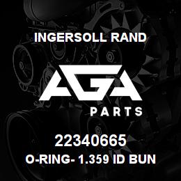 22340665 Ingersoll Rand O-RING- 1.359 ID BUNA-N | AGA Parts