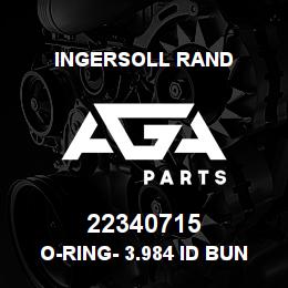 22340715 Ingersoll Rand O-RING- 3.984 ID BUNA-N | AGA Parts