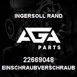 22669048 Ingersoll Rand EINSCHRAUBVERSCHRAUBUNG GERADE GE 10-PLM | AGA Parts