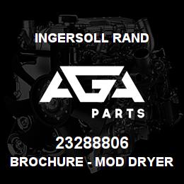 23288806 Ingersoll Rand BROCHURE - MOD DRYER TZM FRENCH | AGA Parts