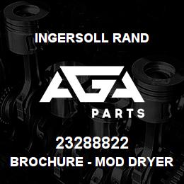 23288822 Ingersoll Rand BROCHURE - MOD DRYER TZM ITALIAN | AGA Parts