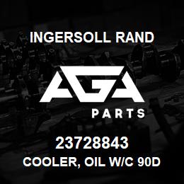 23728843 Ingersoll Rand COOLER, OIL W/C 90D ASME SSR75/100 NL250-400 | AGA Parts