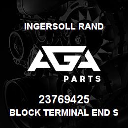 23769425 Ingersoll Rand BLOCK TERMINAL END SECTION, 3-LEVEL | AGA Parts