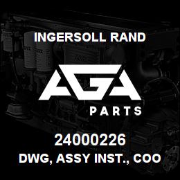 24000226 Ingersoll Rand DWG, ASSY INST., COOLER W/C STANDARD HOT DISCHARGE - HOC | AGA Parts