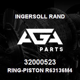 32000523 Ingersoll Rand RING-PISTON R63136M400 | AGA Parts