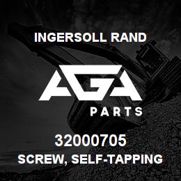 32000705 Ingersoll Rand SCREW, SELF-TAPPING . 3/8-16X3/4 W136045 | AGA Parts