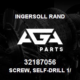 32187056 Ingersoll Rand SCREW, SELF-DRILL 1/4 IN -14 | AGA Parts