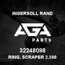 32248098 Ingersoll Rand RING, SCRAPER 2.500 IN. | AGA Parts