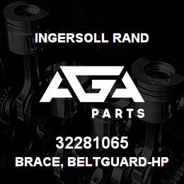 32281065 Ingersoll Rand BRACE, BELTGUARD-HP 2420 PAINT GBLACK | AGA Parts