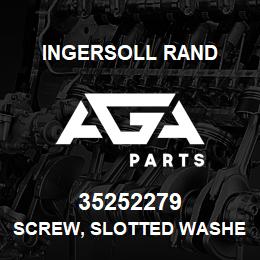 35252279 Ingersoll Rand SCREW, SLOTTED WASHER HEAD TAPPING #10 X .50 | AGA Parts