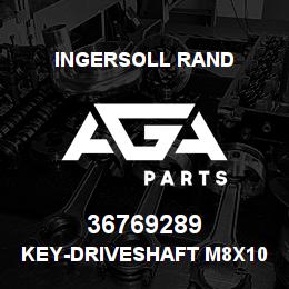 36769289 Ingersoll Rand KEY-DRIVESHAFT M8X10X60 | AGA Parts