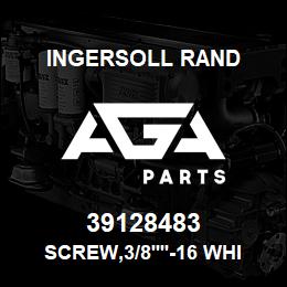39128483 Ingersoll Rand SCREW,3/8''-16 WHIZ-LOCK FLAN'D - 1"LONG. | AGA Parts