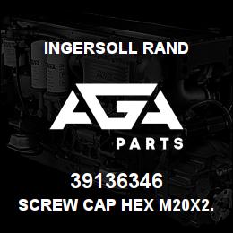 39136346 Ingersoll Rand SCREW CAP HEX M20X2.50X035 | AGA Parts