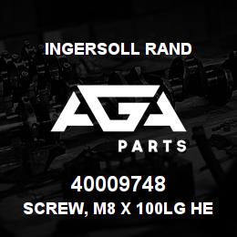 40009748 Ingersoll Rand SCREW, M8 X 100LG HEX HD | AGA Parts