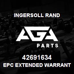 42691634 Ingersoll Rand EPC EXTENDED WARRANTY 24/30 MONTH | AGA Parts
