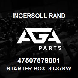 47507579001 Ingersoll Rand STARTER BOX, 30-37KW 400V 50HZ EMEIA | AGA Parts