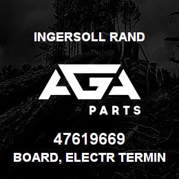 47619669 Ingersoll Rand BOARD, ELECTR TERMINAL PHOENIX ST 2.5 | AGA Parts