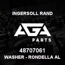 48707061 Ingersoll Rand WASHER - RONDELLA ALL. Ø3/8" | AGA Parts