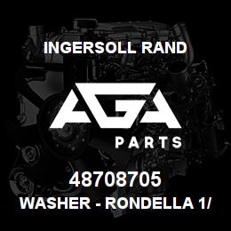 48708705 Ingersoll Rand WASHER - RONDELLA 1/4 ALLUMINIO | AGA Parts