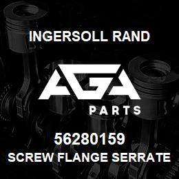 56280159 Ingersoll Rand SCREW FLANGE SERRATED M6* 12 LG | AGA Parts