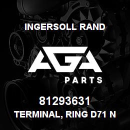 81293631 Ingersoll Rand TERMINAL, RING D71 NON-INSULATED | AGA Parts