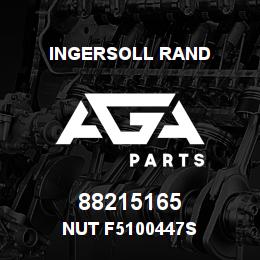 88215165 Ingersoll Rand NUT F5100447S | AGA Parts