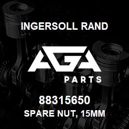 88315650 Ingersoll Rand SPARE NUT, 15MM | AGA Parts