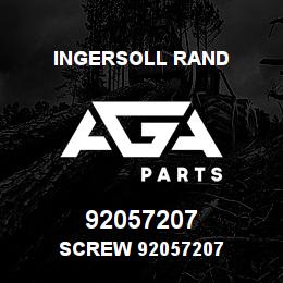 92057207 Ingersoll Rand SCREW 92057207 | AGA Parts