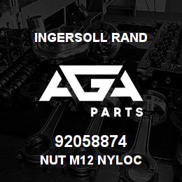 92058874 Ingersoll Rand NUT M12 NYLOC | AGA Parts