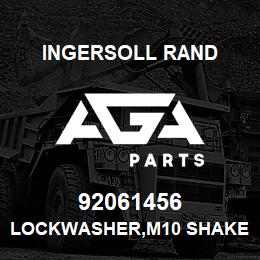 92061456 Ingersoll Rand LOCKWASHER,M10 SHAKEPROOF INT | AGA Parts