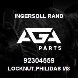 92304559 Ingersoll Rand LOCKNUT,PHILIDAS M8 | AGA Parts