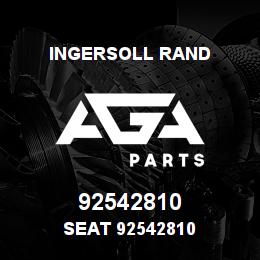 92542810 Ingersoll Rand SEAT 92542810 | AGA Parts