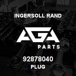 92878040 Ingersoll Rand PLUG | AGA Parts