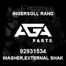 92931534 Ingersoll Rand WASHER,EXTERNAL SHAKEPROOF M4 | AGA Parts