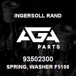 93502300 Ingersoll Rand SPRING, WASHER F5100080 | AGA Parts