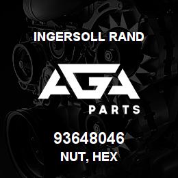 93648046 Ingersoll Rand NUT, HEX | AGA Parts