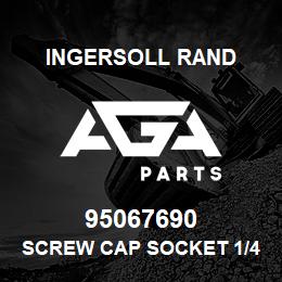 95067690 Ingersoll Rand SCREW CAP SOCKET 1/4 UNC X 2-1/2 | AGA Parts