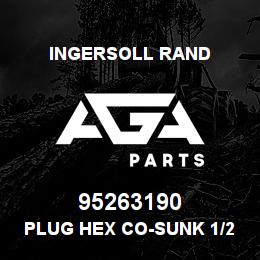 95263190 Ingersoll Rand PLUG HEX CO-SUNK 1/2"NPT | AGA Parts