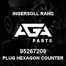 95267209 Ingersoll Rand PLUG HEXAGON COUNTER SUNK 1 NPT | AGA Parts