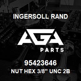 95423646 Ingersoll Rand NUT HEX 3/8" UNC 2B ZINC PLATED | AGA Parts