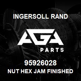 95926028 Ingersoll Rand NUT HEX JAM FINISHED .44UNF-2B | AGA Parts