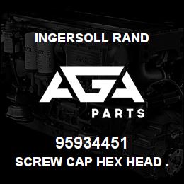 95934451 Ingersoll Rand SCREW CAP HEX HEAD .50 X 1.75 LONG | AGA Parts