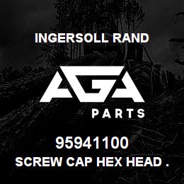 95941100 Ingersoll Rand SCREW CAP HEX HEAD .38 X 2.50 LONG | AGA Parts