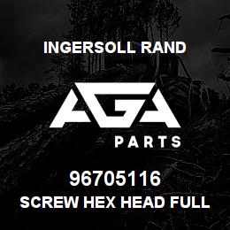 96705116 Ingersoll Rand SCREW HEX HEAD FULL THREAD CS M10X50 CS | AGA Parts